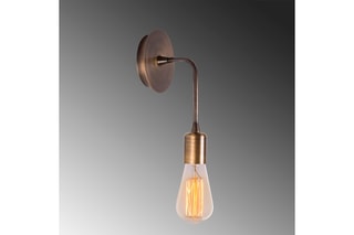 Wandlamp Dartini Donker Goudkleurig