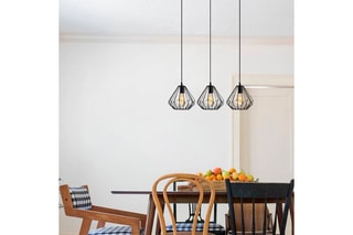 Candeeiro suspenso Diamond Preto