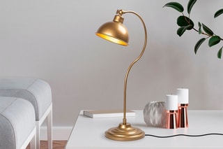 Candeeiro de mesa Konika Dourado