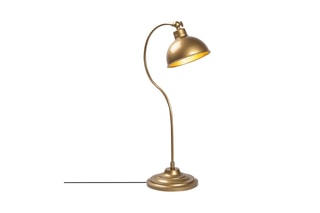 Candeeiro de mesa Konika Dourado