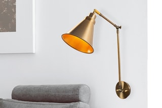 Aplique de parede Berceste - N-683 Dourado