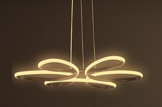Candeeiro suspenso LED Berenices - Preto - 60-80 W