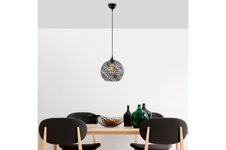 Candeeiro suspenso - Preto - 40 W
