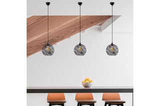 Candeeiro suspenso - Preto - 40 W