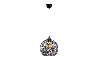 Candeeiro suspenso - Preto - 40 W