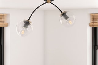 Plafondlamp Kromozom 1005 - Zwart