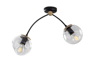 Plafondlamp Kromozom 1005 - Zwart