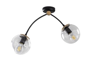 Plafondlamp Kromozom 1005 - Zwart
