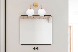 Aplique de parede Horn - Dourado - 2x 40 W