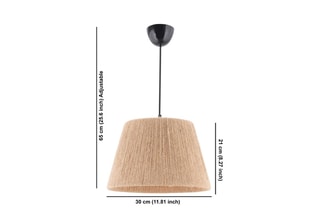 Candeeiro suspenso - Bege - 45 - 60 W