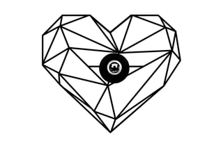 Aplique de parede 600 - Preto