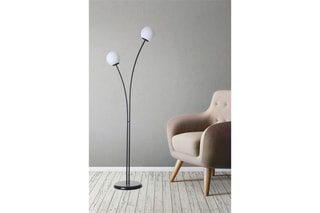 Candeeiro Rose - Preto e branco