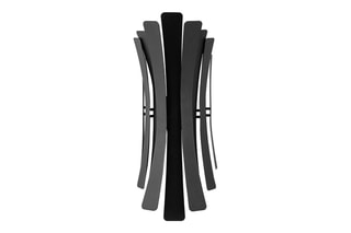 Aplique de parede Linea - Preto - 2 x 40 W