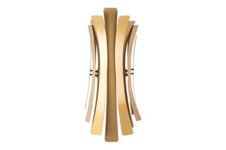 Aplique de parede Linea - Dourado - 2 x 40 W