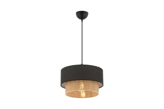 Candeeiro suspenso Echo - Preto - 45 - 60 W