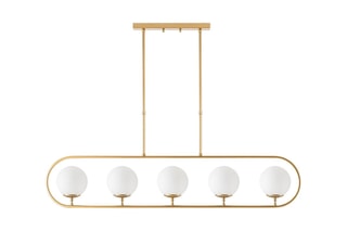 Hanglamp Jewel - Goudkleurig - 5 x 15 W