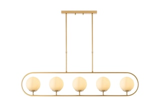 Hanglamp Jewel - Goudkleurig - 5 x 15 W