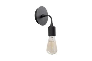 Aplique de parede Harput - Preto - 40 W