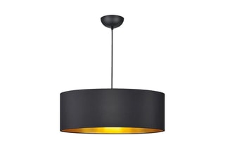 Candeeiro suspenso LED Ayd - Preto