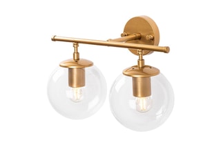 Aplique de parede Roe 10730 Dourado