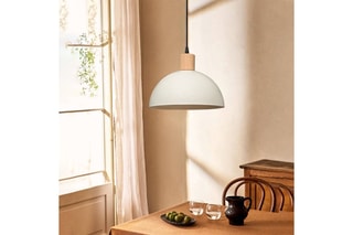 Candeeiro suspenso - Creme - 40 W