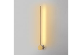 Aplique de parede LED Kurt Dourado