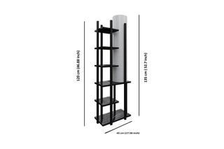 Candeeiro - Preto e branco - 40 W