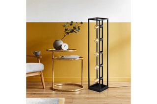 Candeeiro - Preto - 5 x 40 W - 102 cm