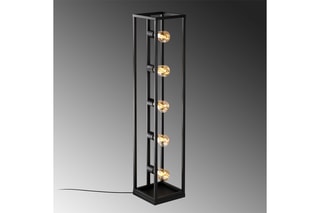 Candeeiro - Preto - 5 x 40 W - 102 cm