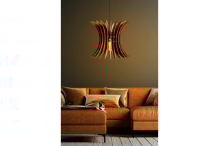 Candeeiro suspenso - Natural - 60 W