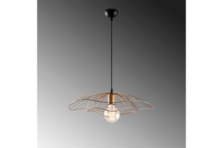 Candeeiro suspenso - Dourado - 40 W