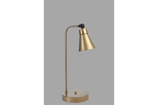 Candeeiro de mesa - Dourado