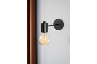 Wandlamp Hexa Zwart