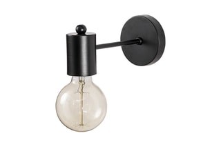 Wandlamp Hexa Zwart