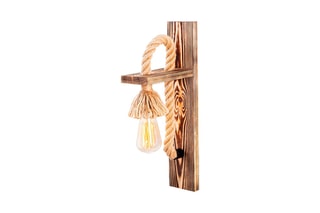 Aplique de parede Erebos - Natural - 100 W