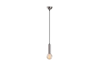 Hanglamp Tempo - Zilverkleurig - 60 W