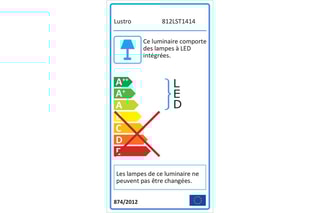 Aplique em madeira de epícea - Natural - 40 W