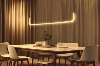 Candeeiro suspenso LED  Branco NL