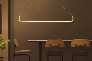 Candeeiro suspenso LED  Branco NL