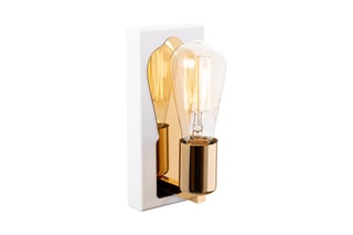 Aplique de parede Karain - Branco - 3 x 100 W
