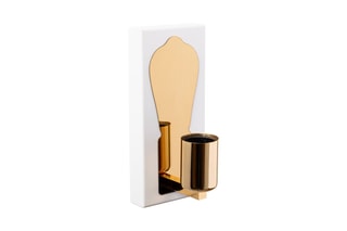 Aplique de parede Karain - Branco - 3 x 100 W