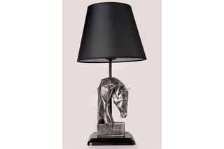 Candeeiro de mesa Preto