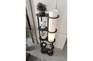 Candeeiro de pé - Preto - 40 W