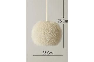Candeeiro suspenso - Branco - 40 W