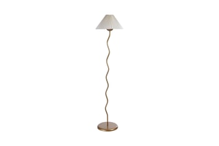 Candeeiro - Branco e dourado - 40 W