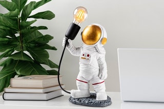 Candeeiro de mesa Astronauta Branco