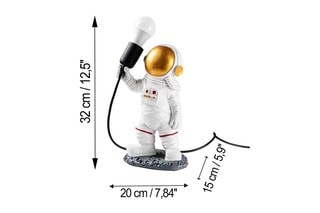 Candeeiro de mesa Astronauta Branco