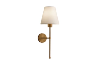 Aplique de parede - Cru e dourado - 40 W