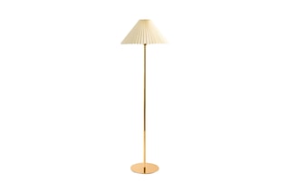 Candeeiro - Branco e dourado - 40 W