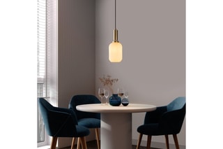 Candeeiro suspenso Asker - Dourado - 40 W